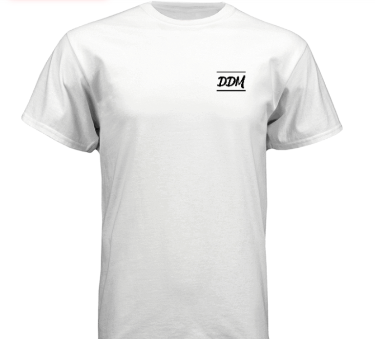 Simple White DDM Tee